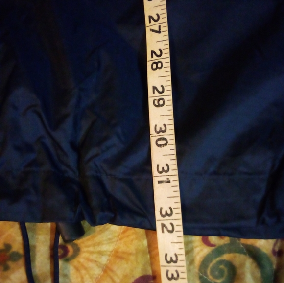 Auburn University AU NCAA Russell Athletic Lined Nylon Hooded Jacket Men XL Blue - Picture 9 of 10